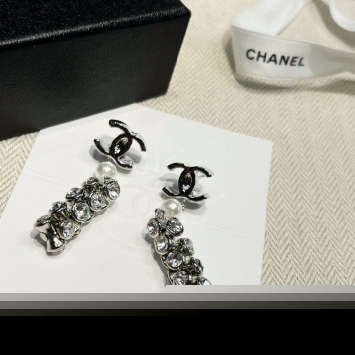 Ch*el earrings